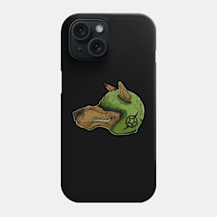 dog street retro art Phone Case