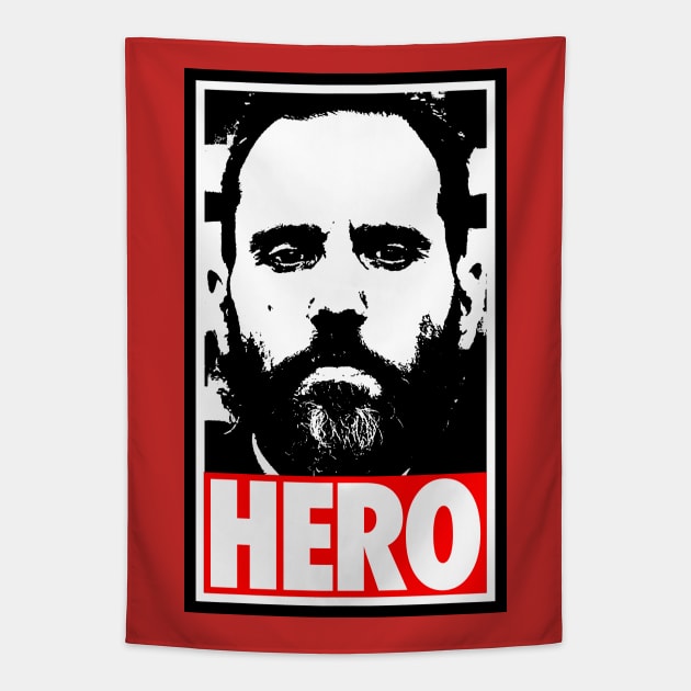 Jack Smith - HERO Tapestry by Tainted