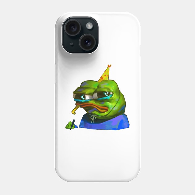 Sad pepe birthday Phone Case by Hieumayart