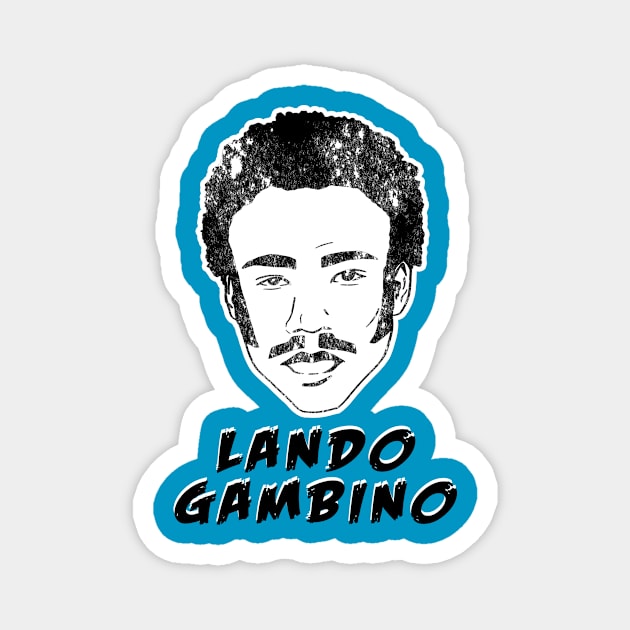 Lando Gambino Magnet by Popculturepancake