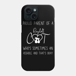 Proud Parents of Ragdoll Pet Cat Phone Case