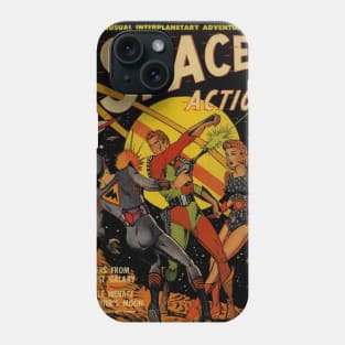 Space Action Phone Case