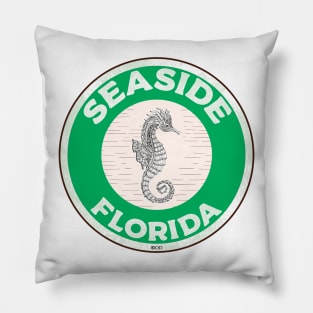 Seaside Florida Crab 30A 30 A Emerald Coast Walton County Pillow