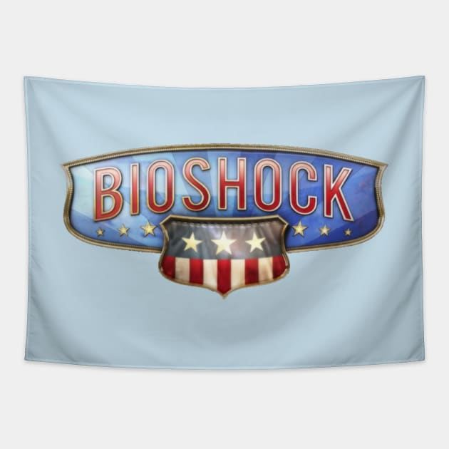 Bioshock Logo Tapestry by gruntcooker