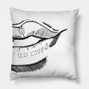 Hot lips Pillow