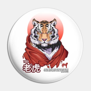 Tiger chinese zodiac Pin