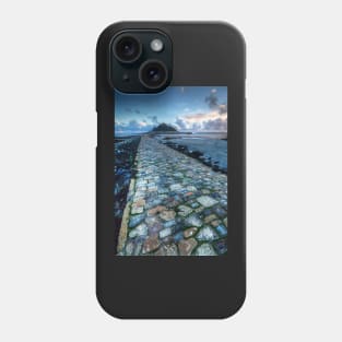 Causeway To St Michael's Mount, Cornwall, UK Phone Case