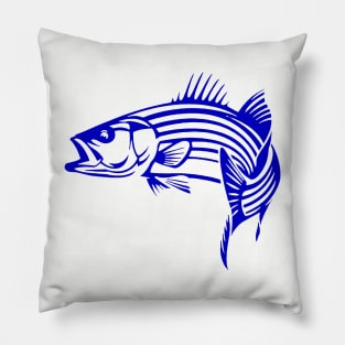 Striped Bass Pillow