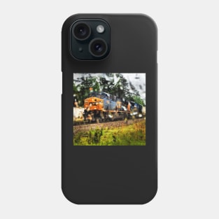 Train in the Rain Phone Case