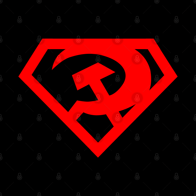 communist superhero by Suva