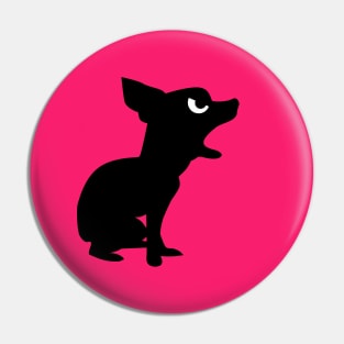 Angry Animals: Chihuahua Pin