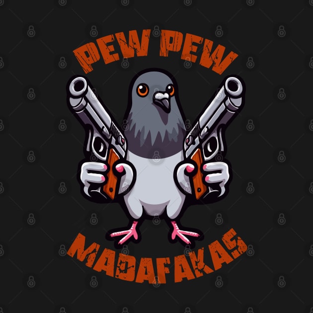 Pew Pew Bird by MoDesigns22 