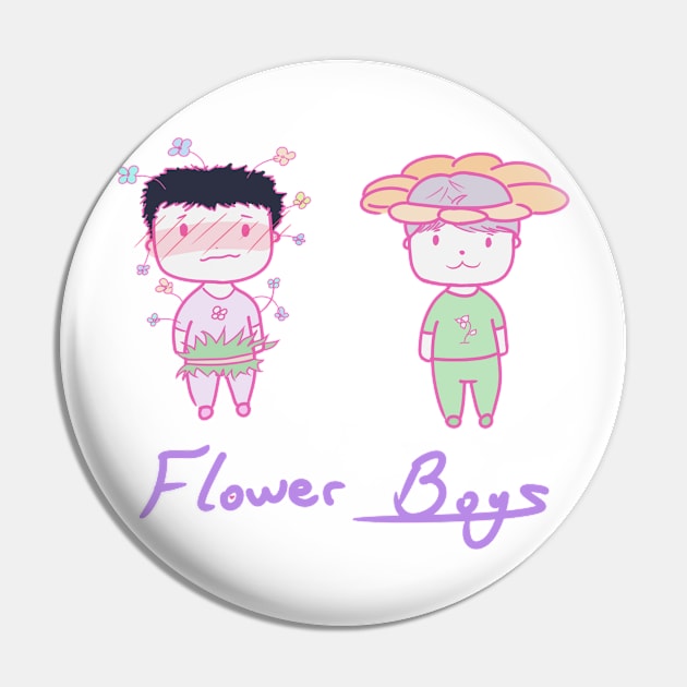 flower boys Pin by kitispa