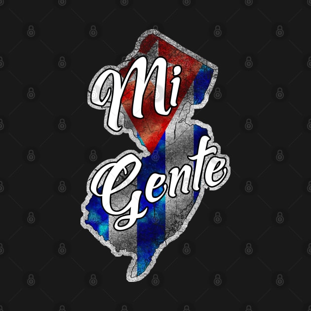 "Mi Gente" Cuban in New Jersey by Coqui Tees