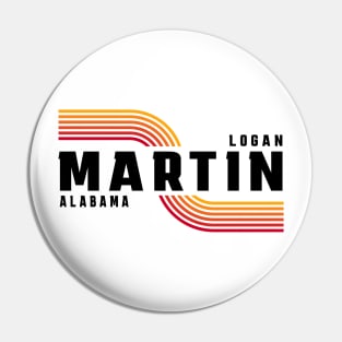 Logan Martin 80's Retro Pin