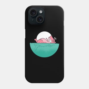 T-Rex Swimming Phone Case