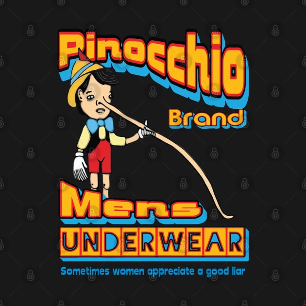 Pinocchio Brand Men's Underwear by Fuckinuts