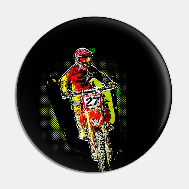 Motocross Pin by eufritz