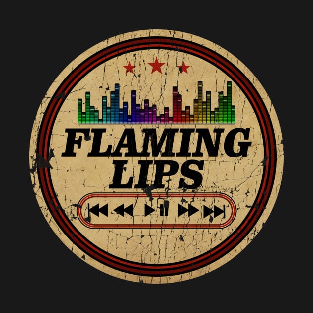 Graphic The Flaming Lips Name Retro Distressed Cassette Tape Vintage by On Dragon Wings Studios