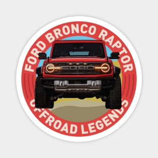 4x4 Offroad Legends: Ford Bronco Raptor Magnet