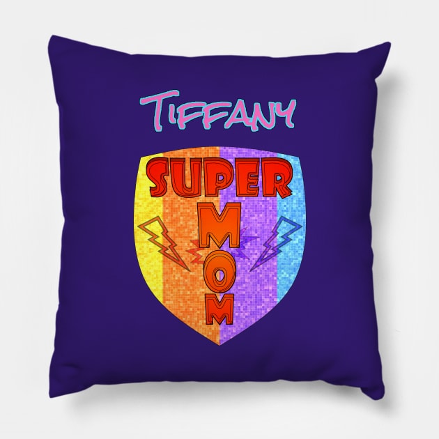 Tiffany Super Mom Pillow by  EnergyProjections