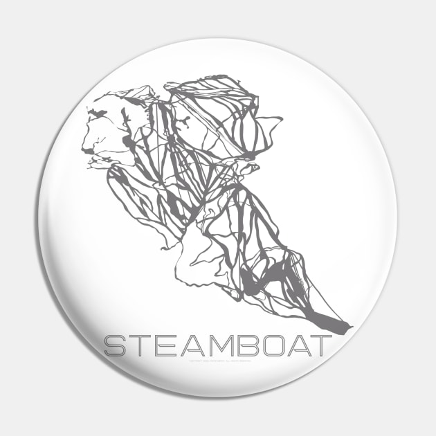 Steamboat Resort 3D Pin by Mapsynergy