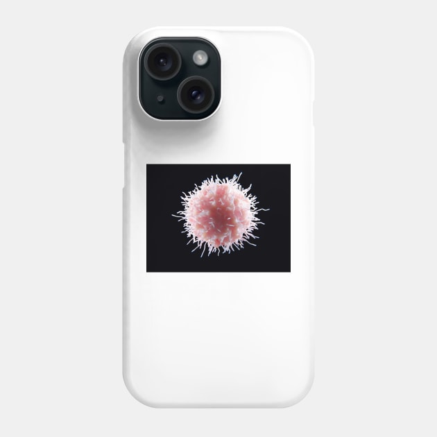 Natural killer cell, illustration, (F033/6127) Phone Case by SciencePhoto