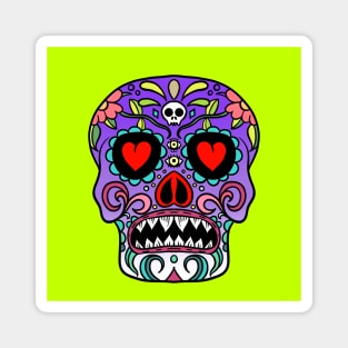 Candy skull Magnet