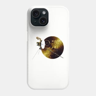 Voyager Probe with Record Phone Case