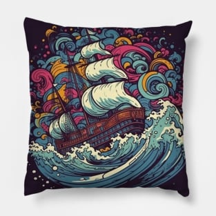 Sail into Adventure: Explore the World on a Cruise Ship Pillow