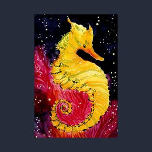 Gold Seahorse T-Shirt