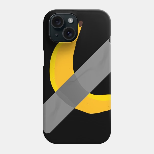 funny Banana duct tape Phone Case by Amelia Emmie