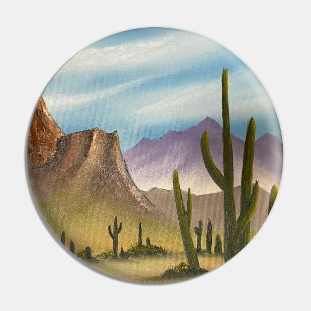 Distant Desert Pin by J&S mason