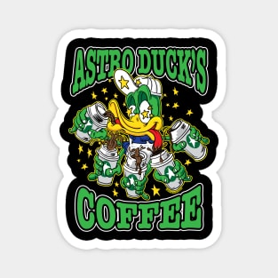 Astro Duck's Coffee Magnet