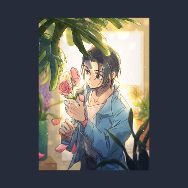 [JJK] Yuuta Flowershop AU by limesicle