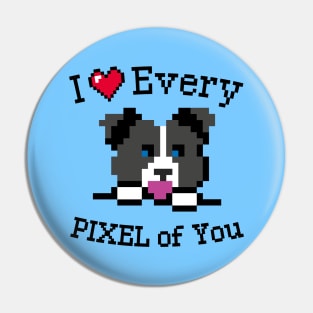 I love every Pixel of You Pin