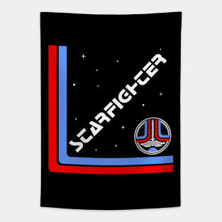 Starfighter Arcade Side Panel Tapestry