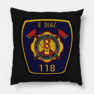 Station 118 LAFD Badge | 911 Eddie Diaz Pillow