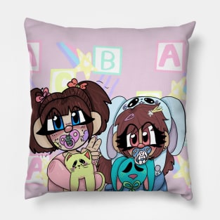 little space girls Pillow