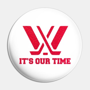 It's out time Ottawa PWHL Pin