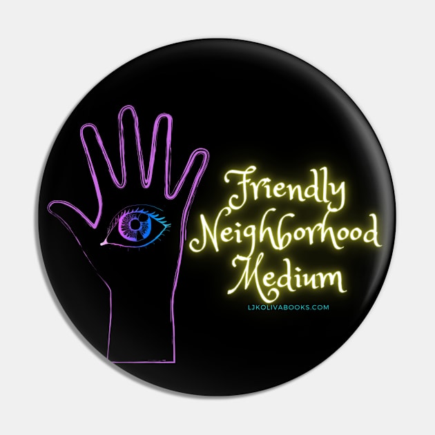 Friendly Neighborhood Medium Pin by LJK Oliva Books