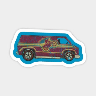 Motocross Super Van 1975 Magnet