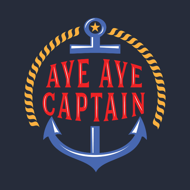 Aye Aye Captain by AntiqueImages