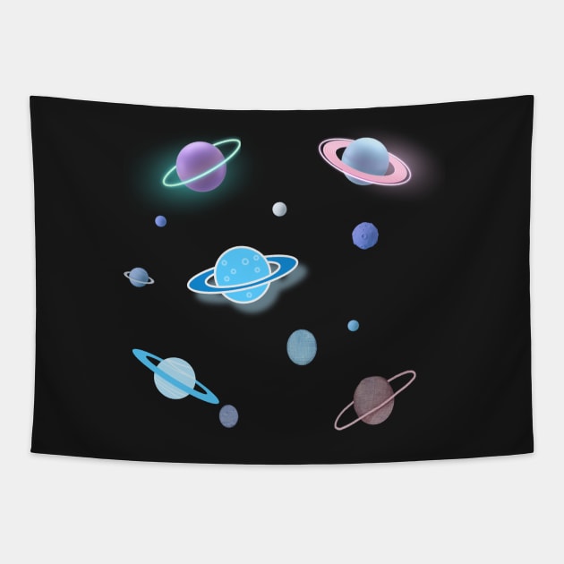 space, the universe, the cosmos Tapestry by zzzozzo