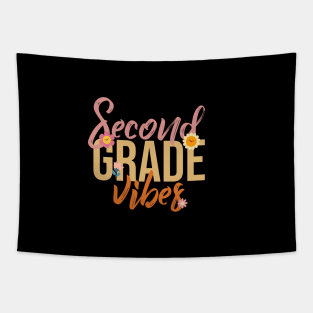 Second Grade Vibes - Hilarious Humor for Young Learners Tapestry