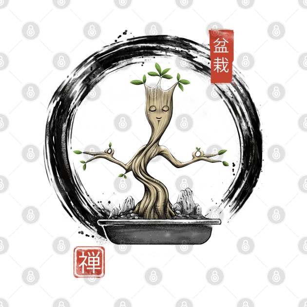 Bonsai Meditations by Vincent Trinidad Art