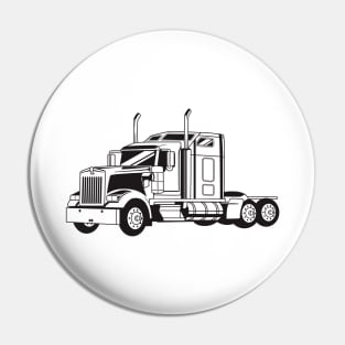 Semi Truck Pin