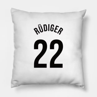 Rudiger 22 Home Kit - 22/23 Season Pillow