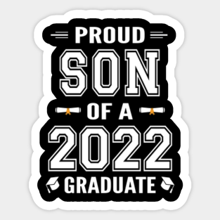 Graduation 2022 Mongramm Sticker