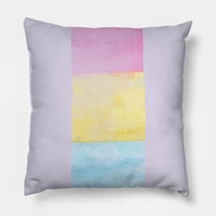 Pansexual/Panromantic Pride Pillow